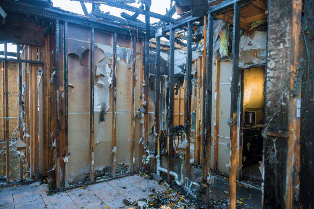 Professional Soot Cleanup technician working in Coleman, TX